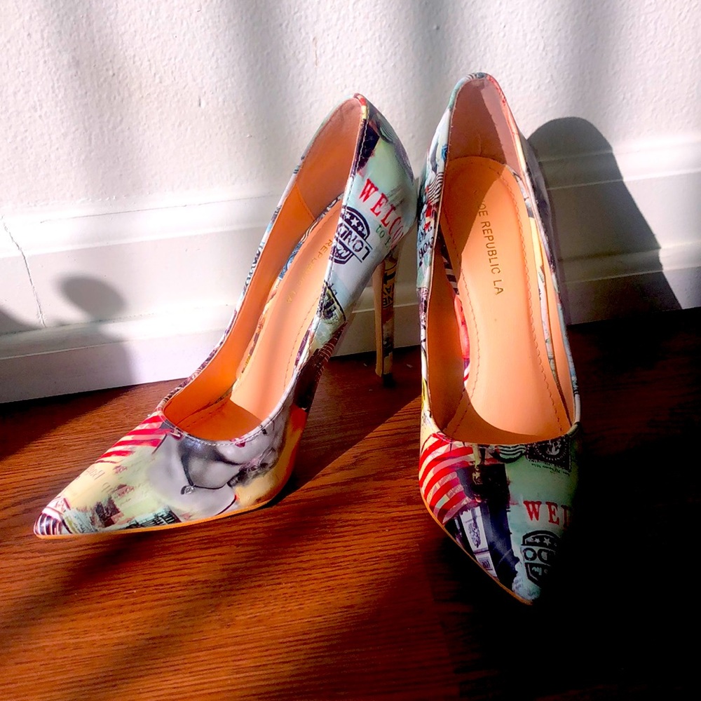 Patterned Marilyn Monroe Heels 💋